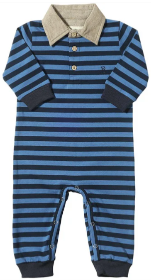 Me + Henry Polo Baby Romper