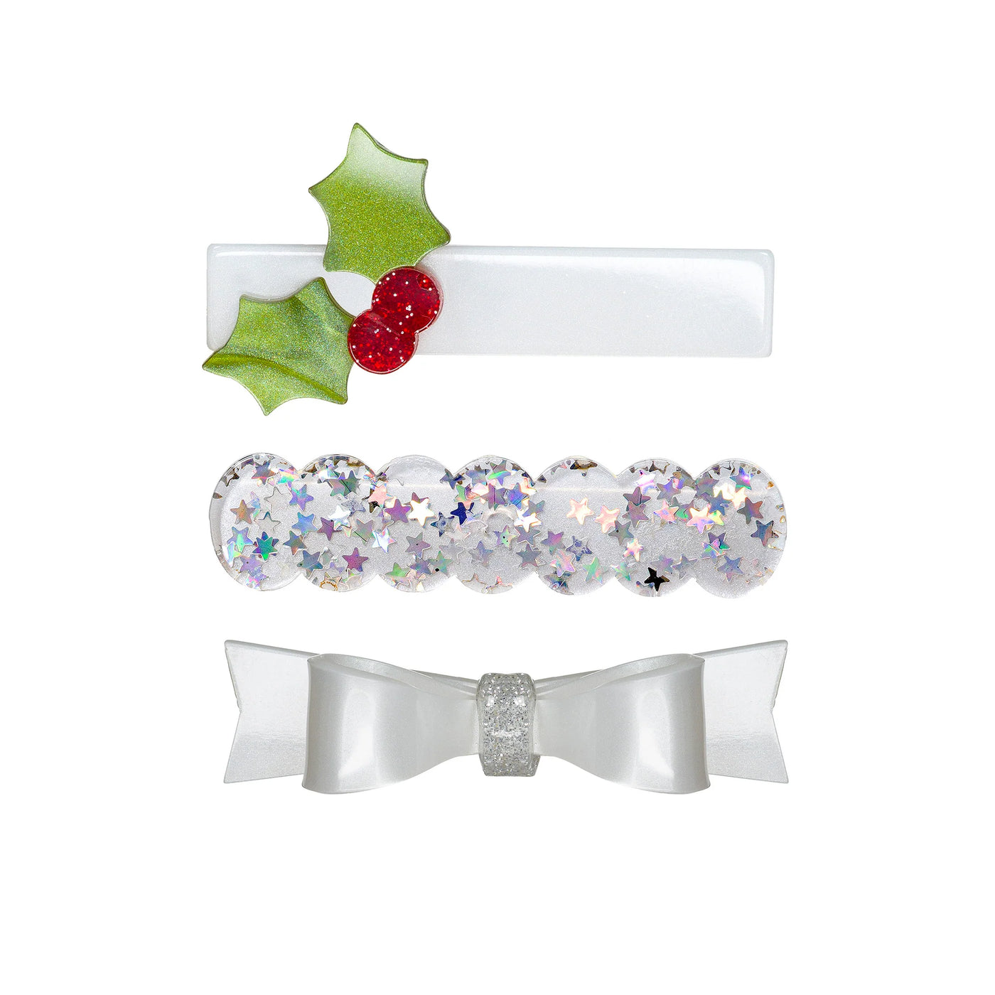 Lilies & Roses NY Holiday Alligator Clips + More Options