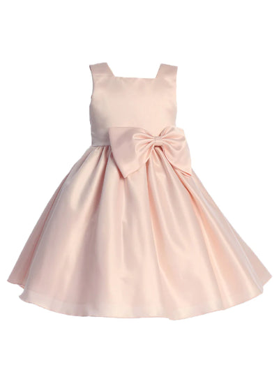 Satin Dress with Bow + More Options