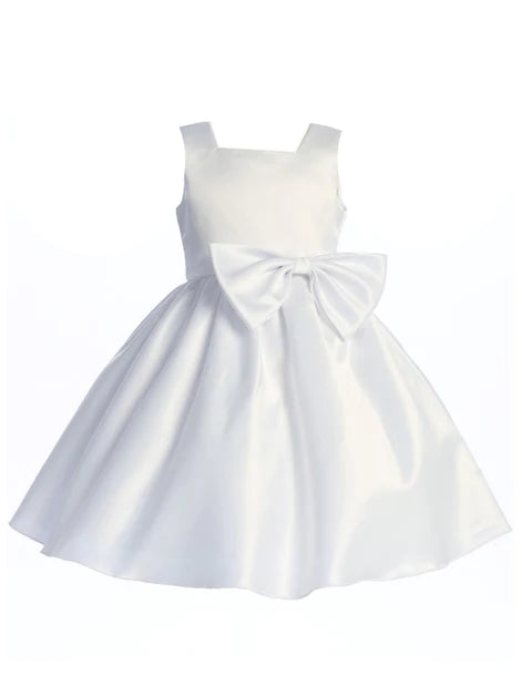 Satin Dress with Bow + More Options