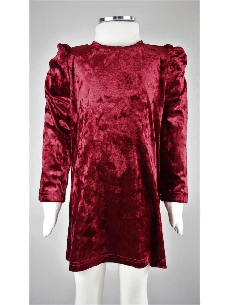 ML Kids Crushed Velvet Dress