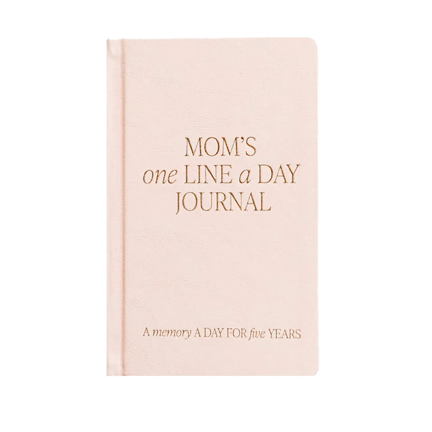 Sweet Water Decor Mom's One Line A Day Leather Journal