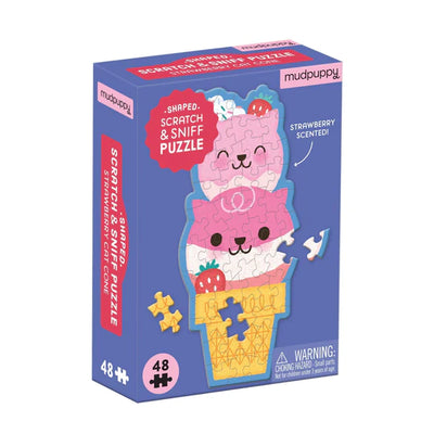 Shaped Scratch & Sniff Puzzle + More Options