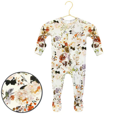Lou Lou + Co Zipper Footie Asst Styles