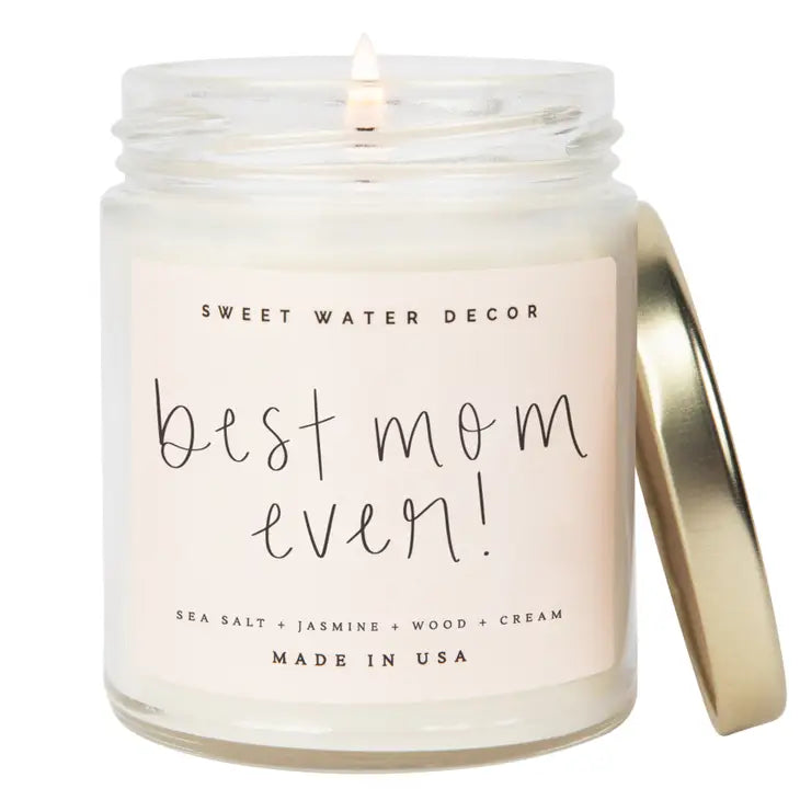 Sweet Water Decor Best Mom Ever! Candle