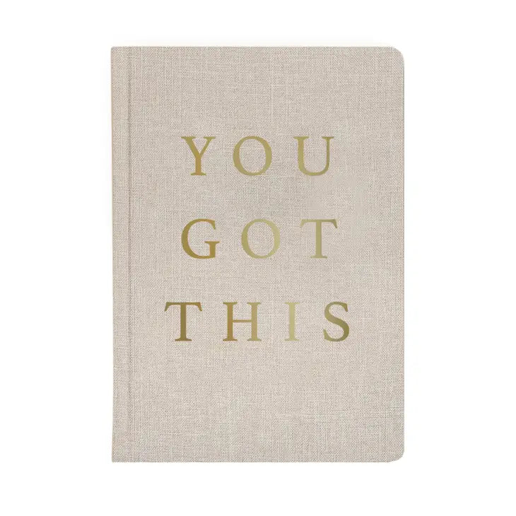 Sweet Water Decor "You Got This" Fabric Notebook