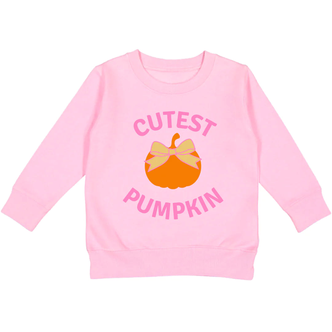 Sweet Wink Cutest Pumpkin Sweatshirt