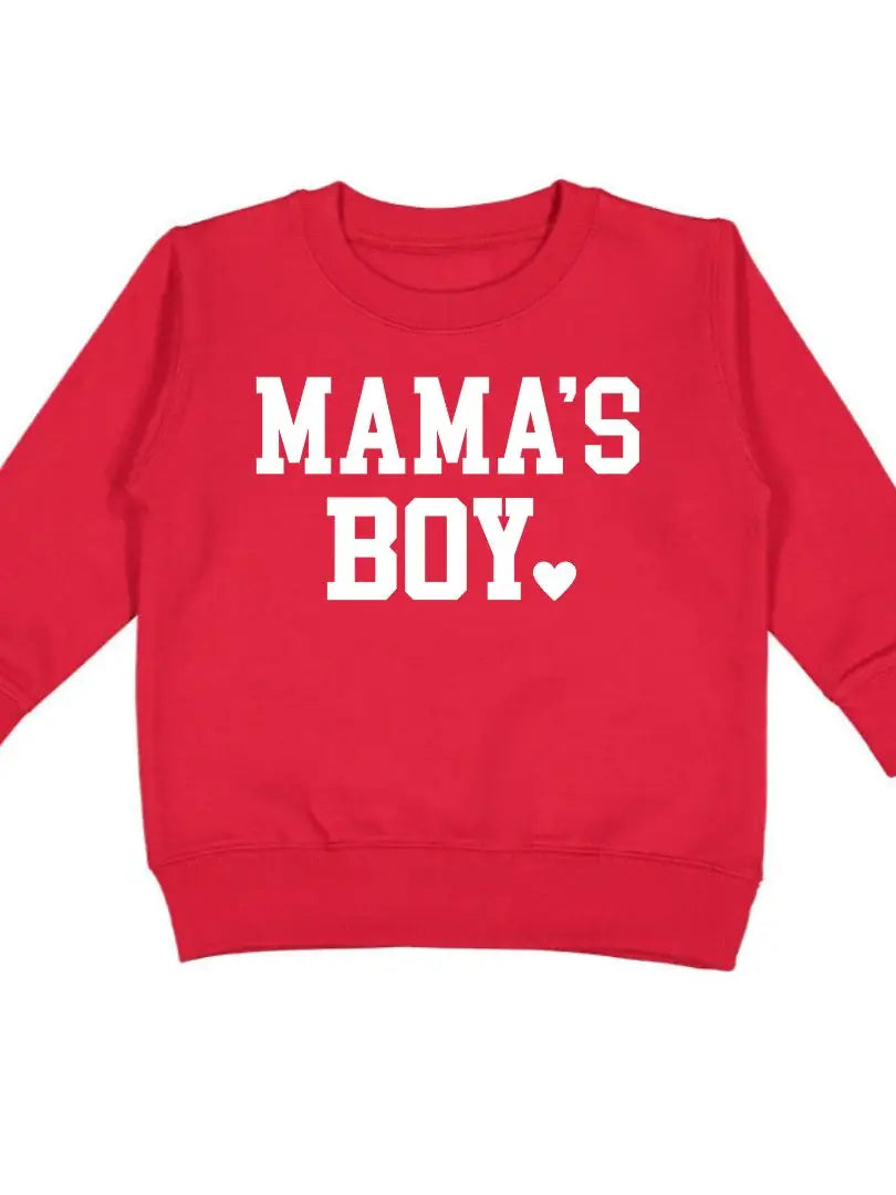 Sweet Wink "Mama's Boy" Valentine's Day Sweatshirt