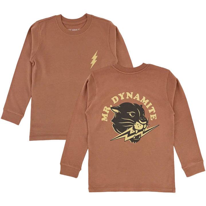 Tiny Whales Mr. Dynamite Long Sleeve Tee
