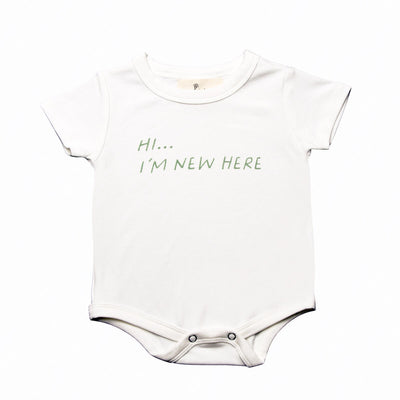 Tiny Victories New Baby Short Sleeve Onesie + More Options