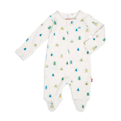 Magnetic Me Organic Cotton Footie + More Colors  Easy Peasy  Lucky Charm  Day at Museum  Little Duckling  Just Wing It
