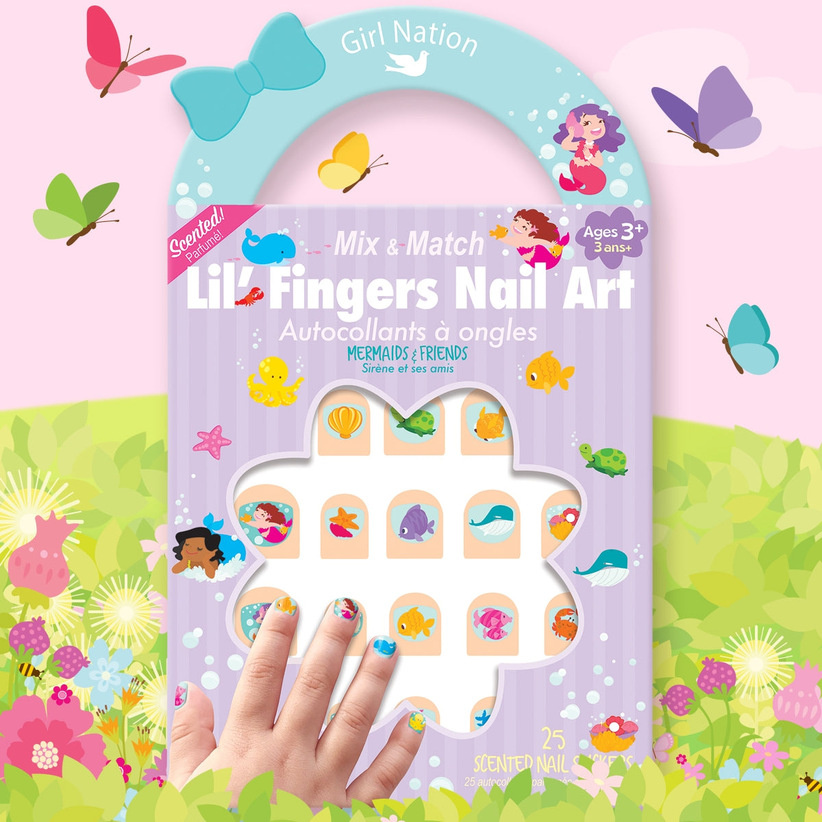 The Piggy Story  Lil Fingers Nail Art Mermaids & Friends