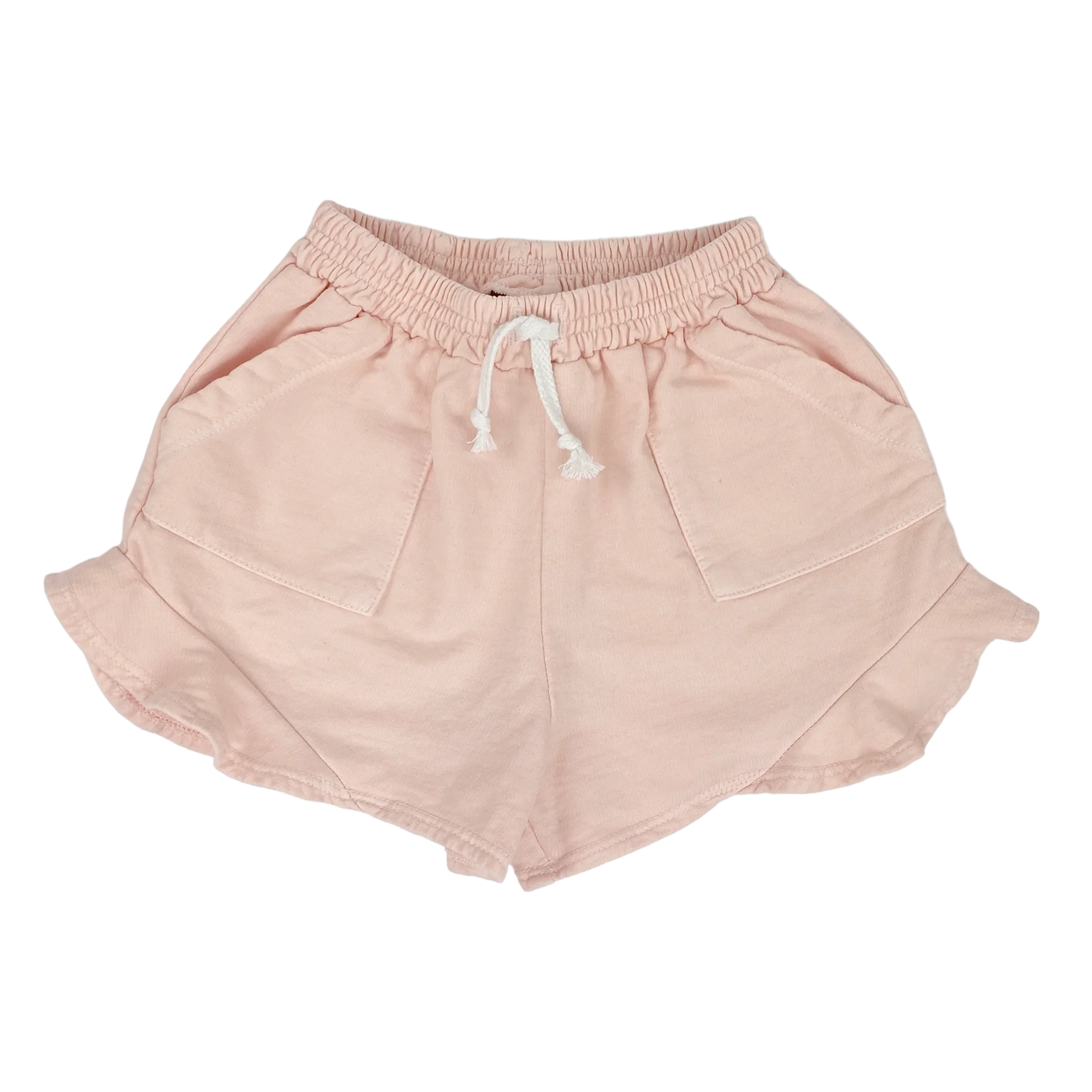 Tiny Whales Pink Skies Butterfly Shorts  Mineral Faded Pink