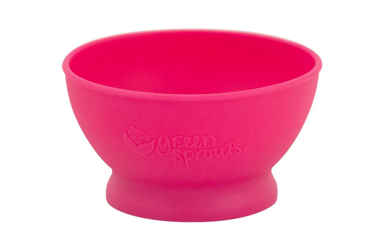 Green Sprouts Feeding Bowl made from Silicone + More Colors