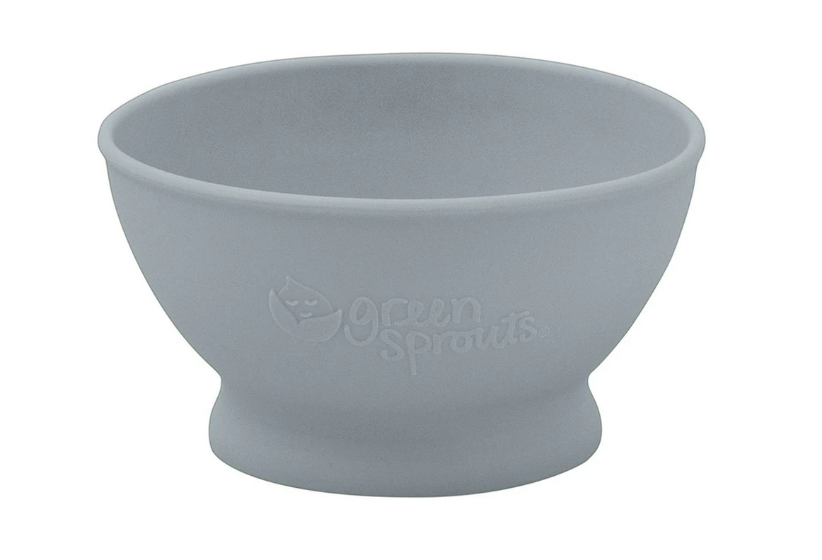 Green Sprouts Feeding Bowl made from Silicone + More Colors