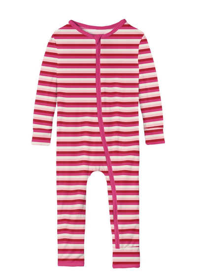 Kickee Pants Print Coverall with Zipper