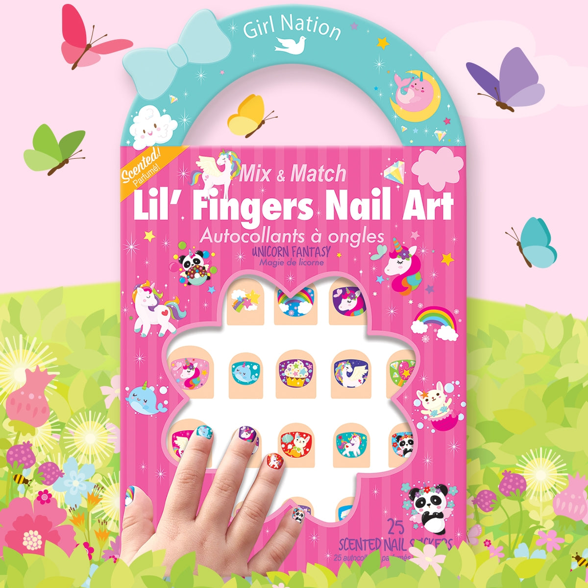 The Piggy Story Lil Fingers Nail Art  Unicorn Fantasy