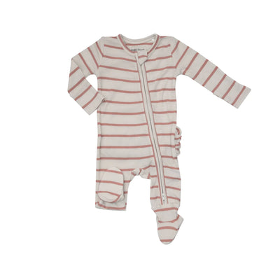 Angel Dear Two-Way Ruffle Back Zipper Footie + More Colors
