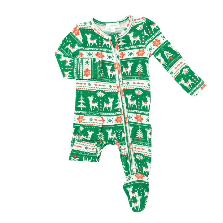 Angel Dear Holiday Zipper Footie + More Colors