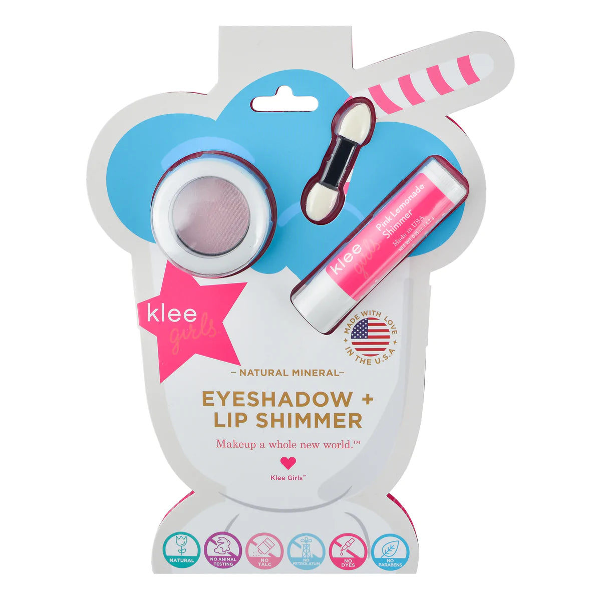 Klee Bubble Gum Shimmer - Eyeshadow Lip Shimmer Set + More Colors
