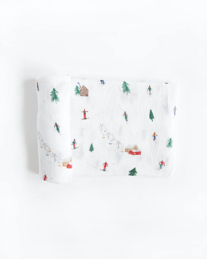 Little Unicorn Cotton Muslin Swaddle Single Holiday + More Colors