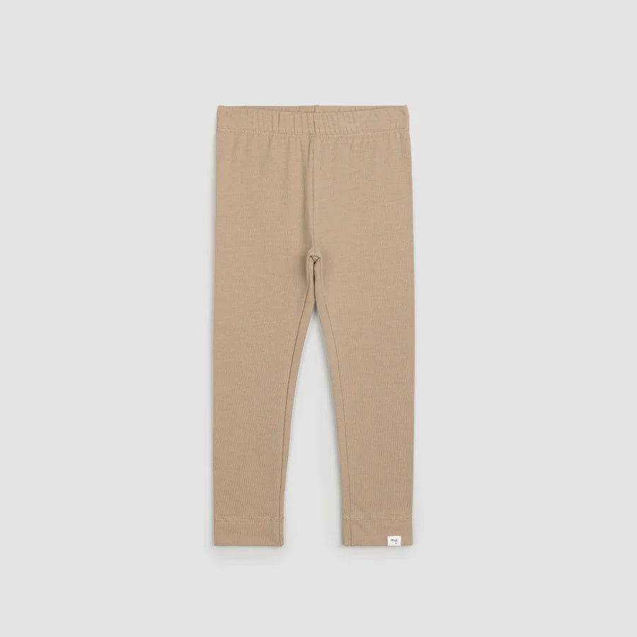 Miles Basics Latte Jersey Leggings
