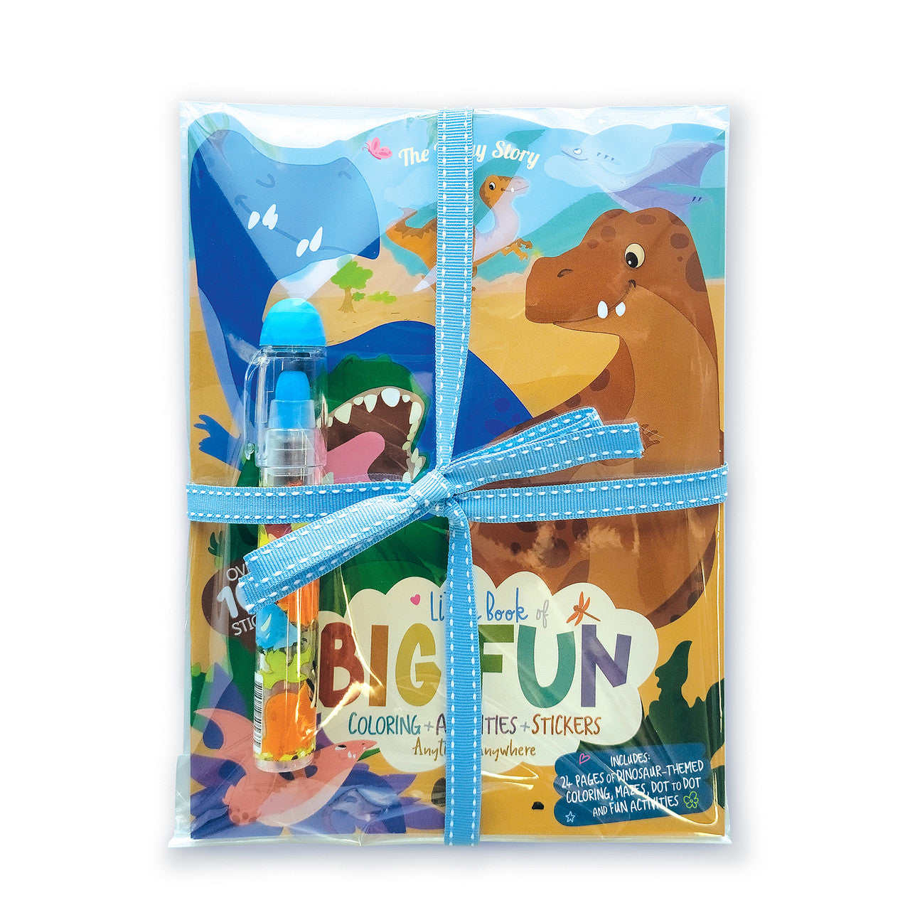 The Piggy Story Activity Book and Stackable Crayon Gift Pack