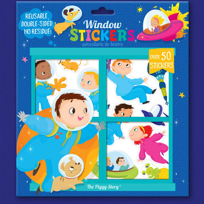The Piggy Story Window Sticker Gift Pack + More Options