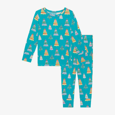 Posh Peanut Basic Long Sleeve Pajamas Sierra
