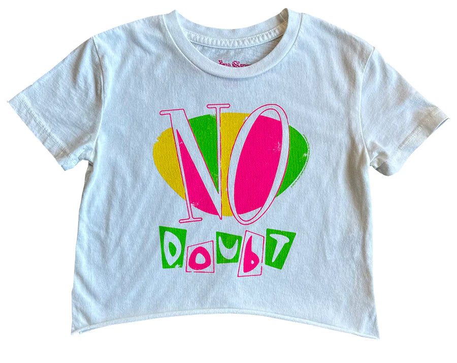 Rowdy Sprout No Doubt Organic Short Sleeve Not Quite Crop Tee