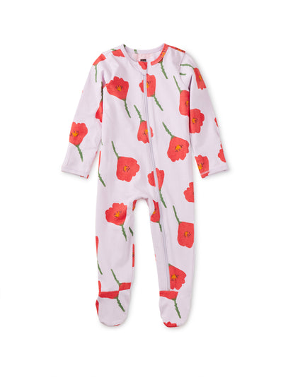 Tea Collection Footed Zip Front Baby Romper + More Options